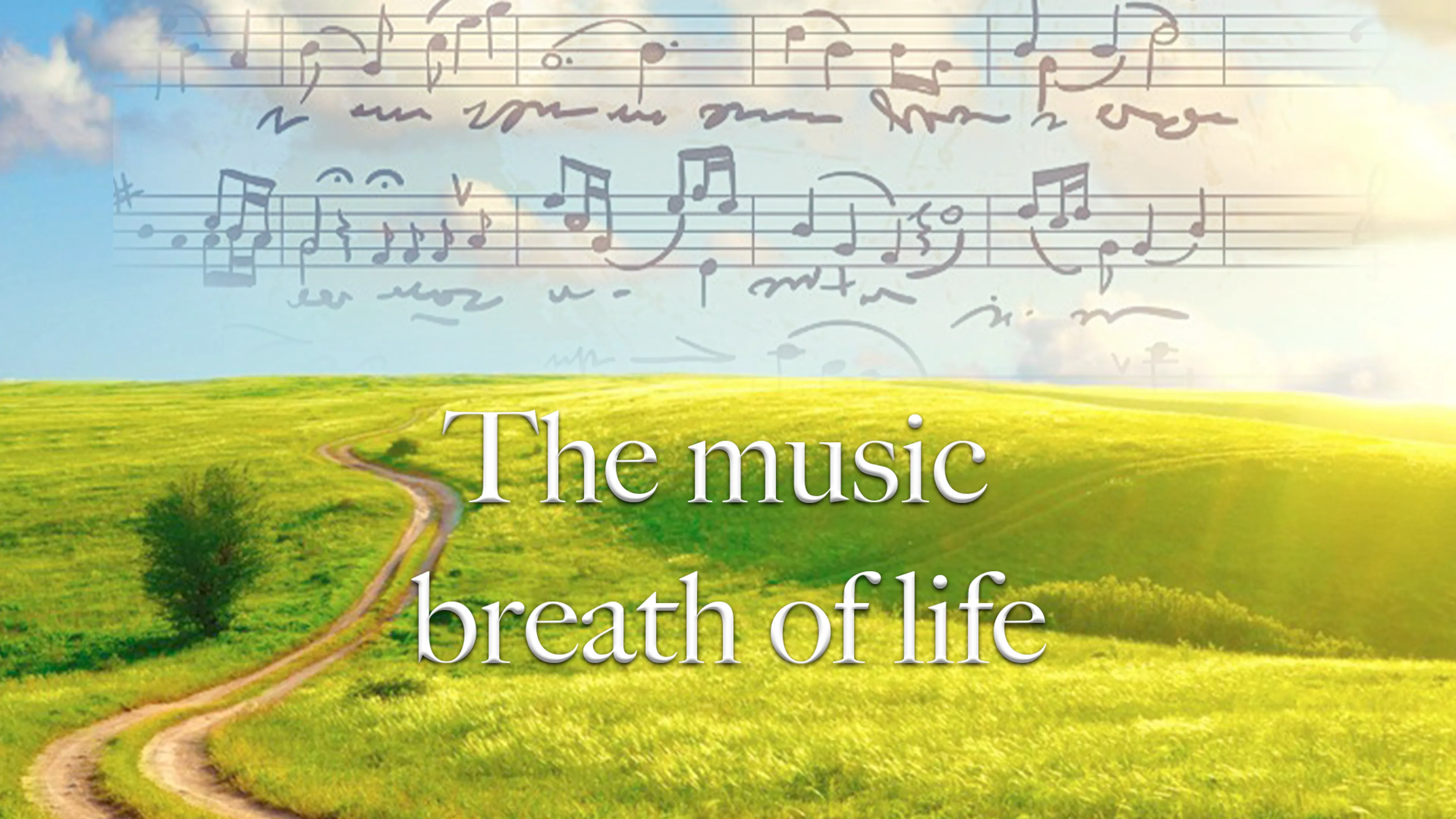 The music breath of life poster